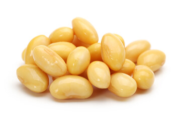 soybean isolated on white background