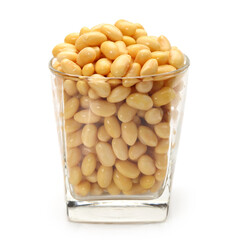 soybean isolated on white background