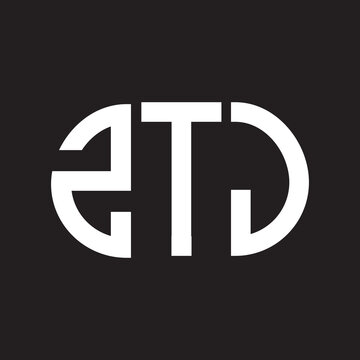 ZTJ letter logo design. ZTJ monogram initials letter logo concept. ZTJ letter design in black background.ZTJ letter logo design. ZTJ monogram initials letter logo concept. ZTJ letter design in black b