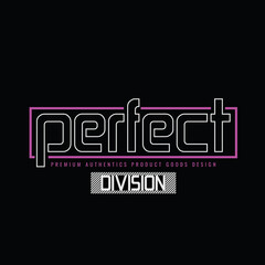 Obraz premium Perfect typography vector t shirt design illustration