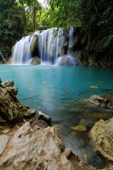 Erawan Waterfall, Kanchanaburi Province, Thailand