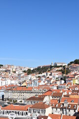 Fototapeta na wymiar Aerial view of Lisbon