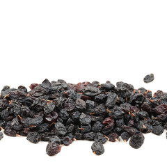 raisins isolated on white background