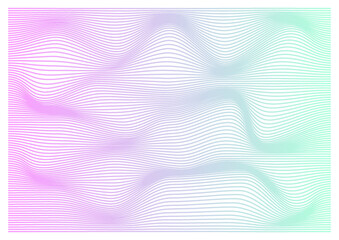 colorful line wave abstract background