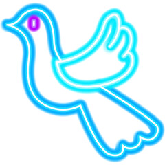 Dove Pigeon Neon - 492170383