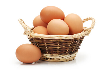 eggs in a basket
