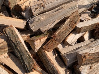 stack of firewood