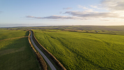 Obraz premium Road in the countryside