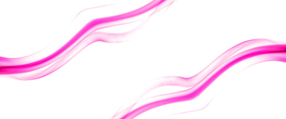 line pink smoke group, Isolated white background	
