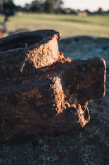 Fototapeta premium Rusted metal