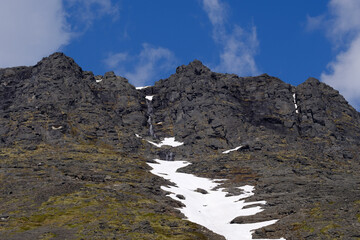 mouintains outside kirovsk russia