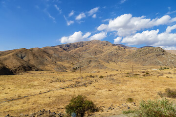 Fototapeta premium Landscape with mountains in Armenia
