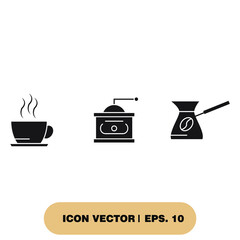 coffeeshop icons  symbol vector elements for infographic web