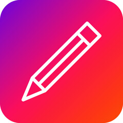 Pencil Vector Icon Design Illustration