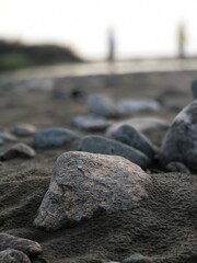 rocks on the beach