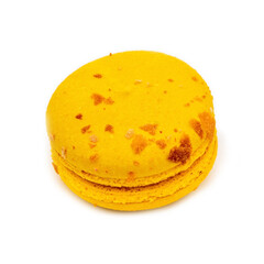 Exquisite French dessert macaroon with filling