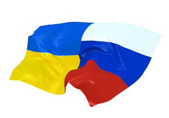 ウクライナ・ロシア国旗