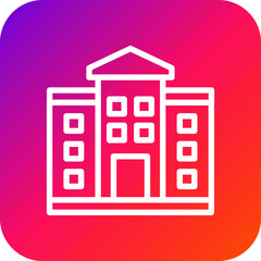 Hall Vector Icon Design Illustration