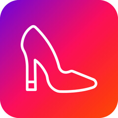 Heels Vector Icon Design Illustration