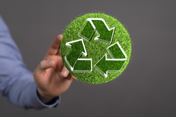 recycling modern grün