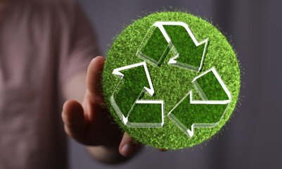 recycling modern grün