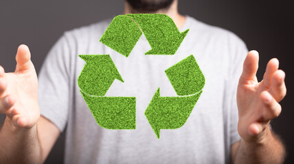 recycling modern grün