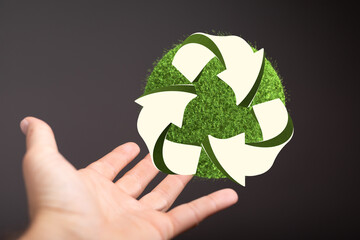 recycling modern grün