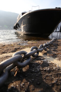 Ancor Chain of amazing boat