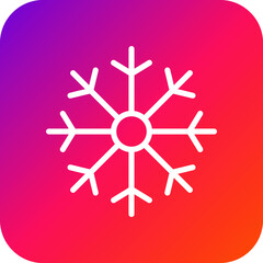 Snowflakes Vector Icon Design Illustration