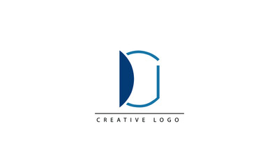  DG GD Abstract initial monogram letter alphabet logo design