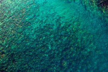 crystal clear Sicilian sea