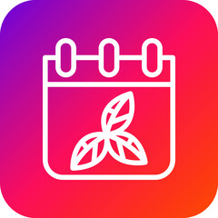 Calendar Vector Icon Design Illustration