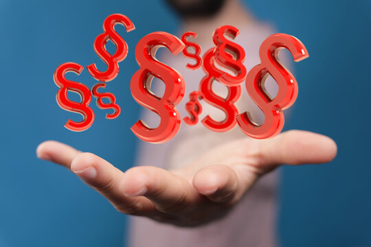 Viele Paragraphenzeichen.