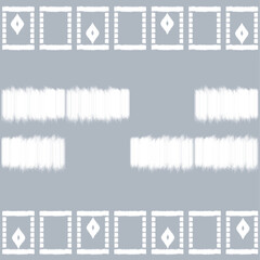 white triangle pattern on indigo background