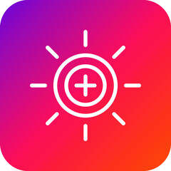 Brightness Vector Icon Design Illustration