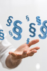 Fototapeta premium Paragraphen