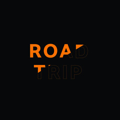 Road Trip quote design suitable for shirts, wall art, accessories, hats, stickers, phone cases, and frames.