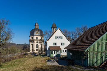 Obraz premium Hohenlohekreis Kloster Schöntal Waldenburg Neuenstein