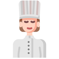 chef flat icon