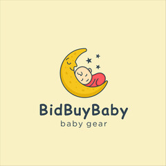 baby dream Logo and Icon mascot for your company