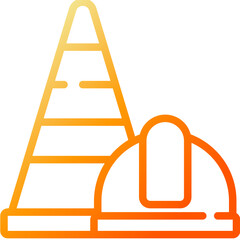 cone gradient icon