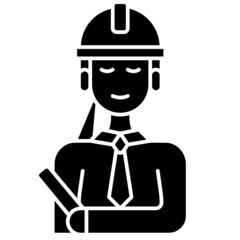 architect solid icon