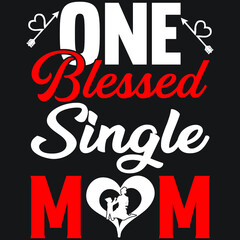one blessed single mom