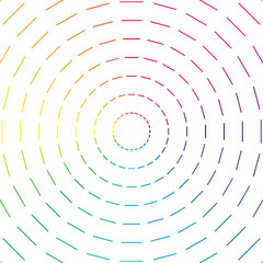 Colorful rainbow design vector illustration. Bright color design background. Trendy rainbow art