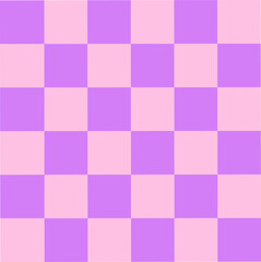 pink and white squares