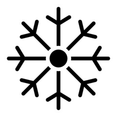 Snow Flake Vector Icon Design Illustration