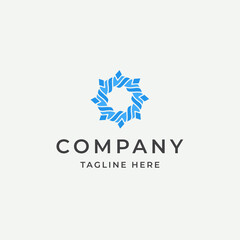 Fototapeta premium company logo, vector sombol