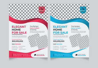 Real Estate Flyer Design template