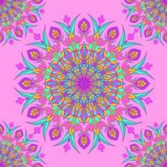 mandala pattern verctor