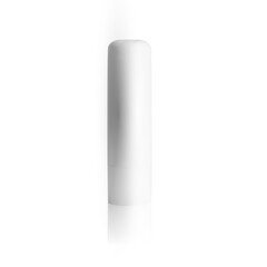 Vector white lipstick isolated on white background.